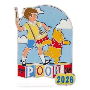 Winnie The Pooh Day 2026 Disney Pin Limited Release NEW Christopher Robin
